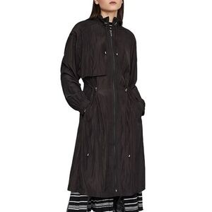 BCBGMAXAZRIA Quinn Lightweight Duster / Trench Coat, XS